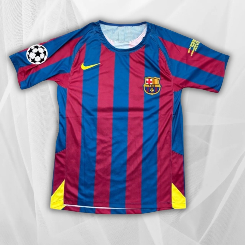 Ronaldinho Barcelona Soccer Jersey